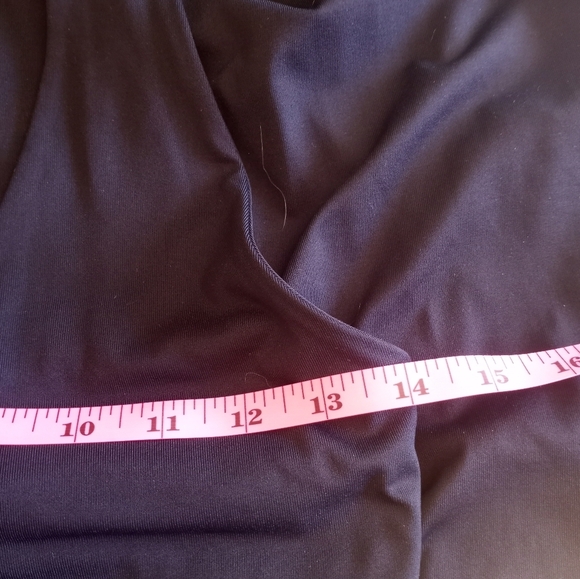 Patagonia Halter Comfy Tie Back Casual Athleisure Lightweight Black Midi Dress M - Picture 10 of 11